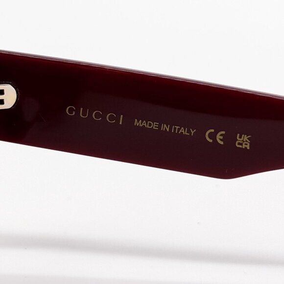 NEW GUCCI GG1835SA 003 WOMEN RED SUNGLASSES GUCCI - Picture 9 of 10